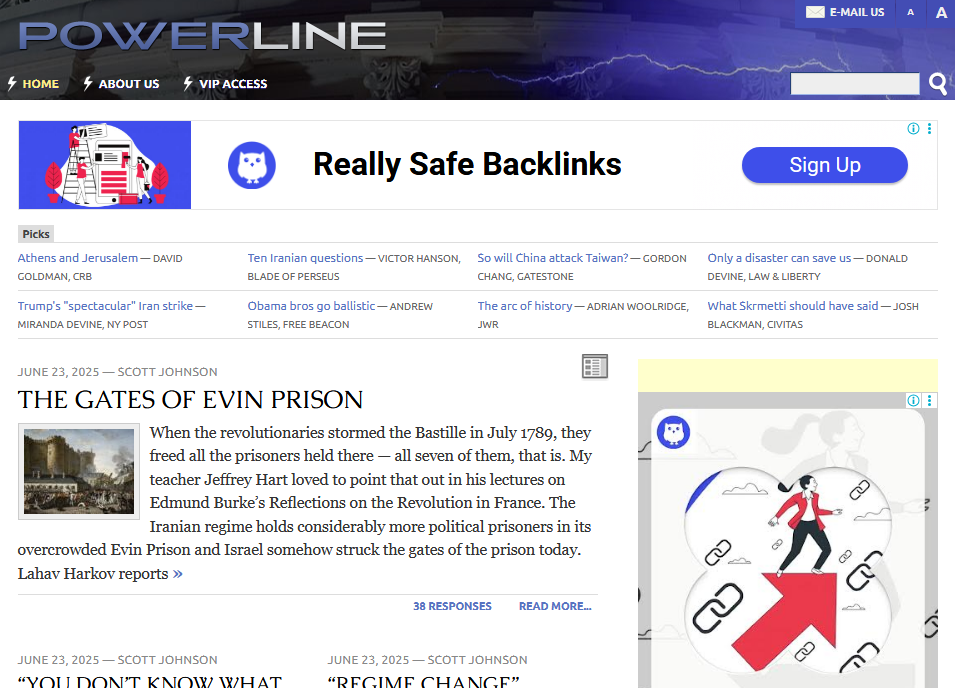 Power Line Blog: A Pillar of Conservative Political Commentary in the Digital Era